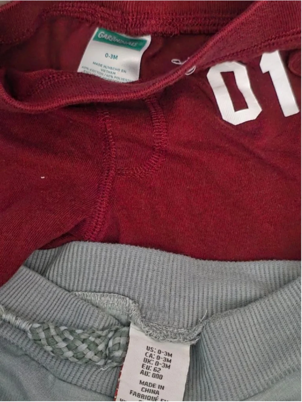 Baby boys bundle bodysuits pants 0-3‎ Months